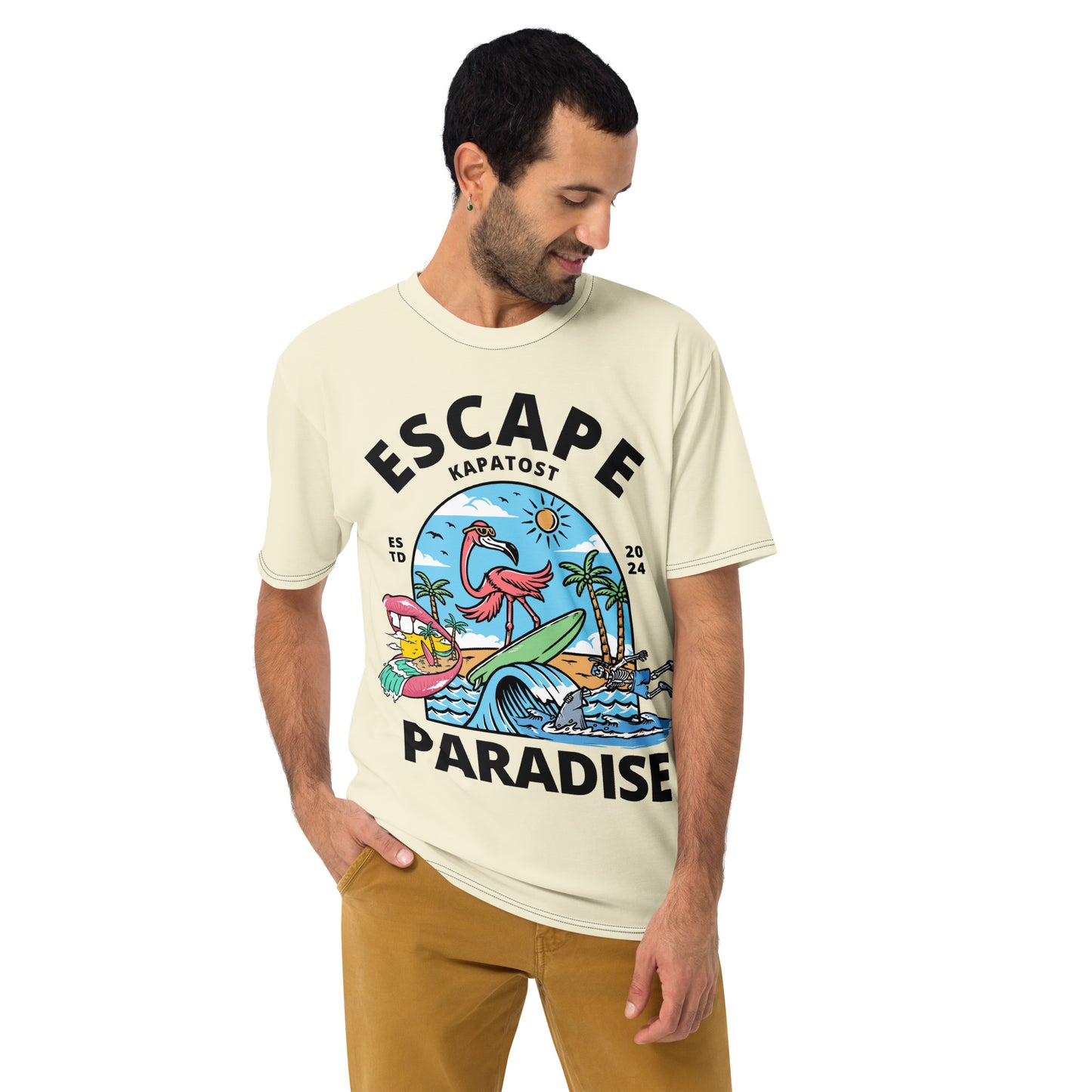 Escape Paradise - T-shirt Girocollo