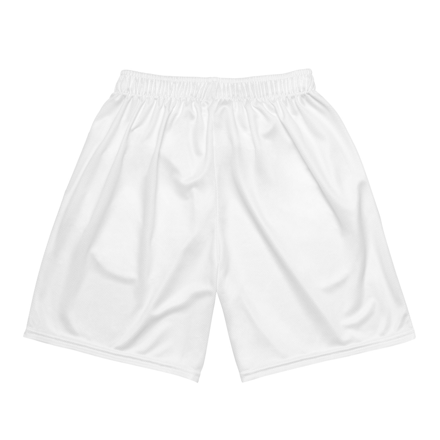 Logo nero - Pantaloncini in rete unisex