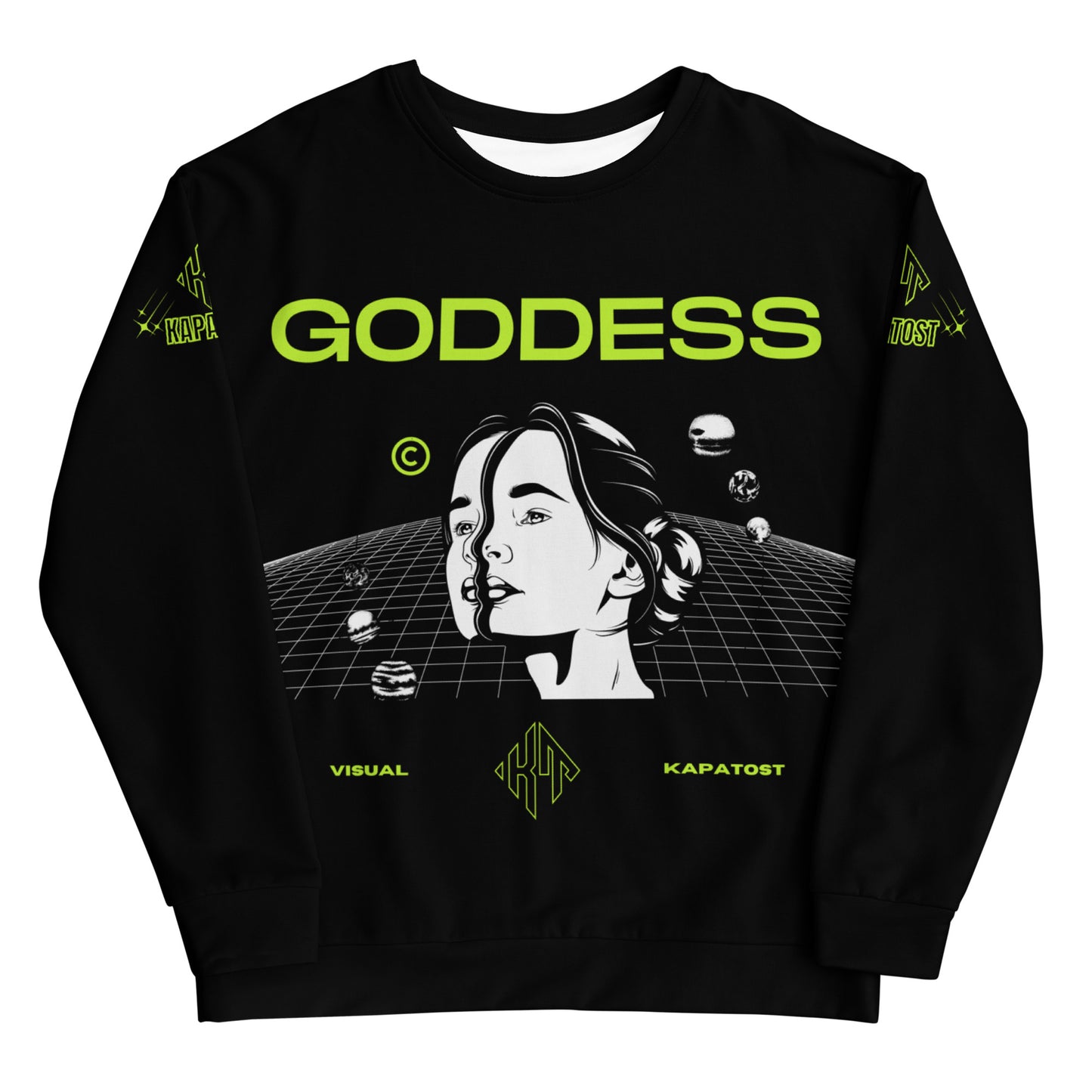 Goddess - Felpa Girocollo