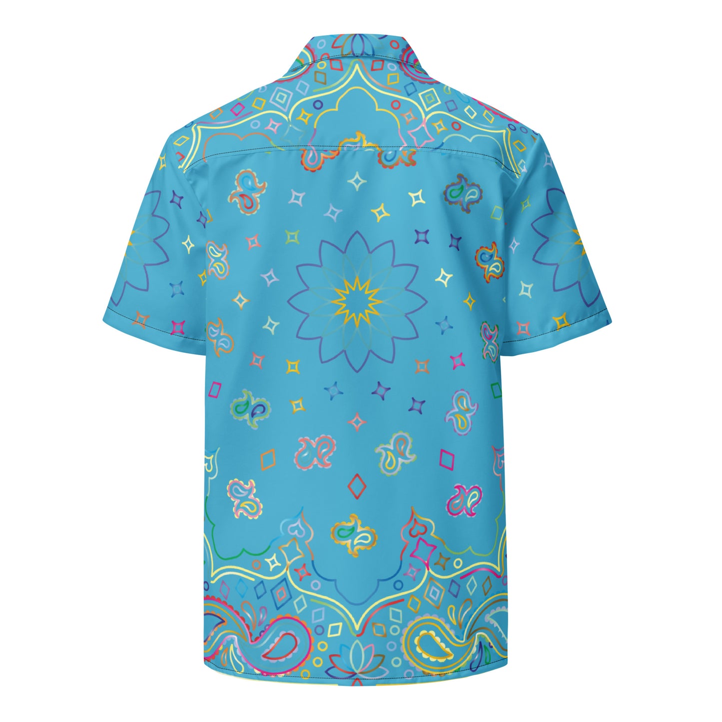 Camicia - Paisley Dreams Turchese