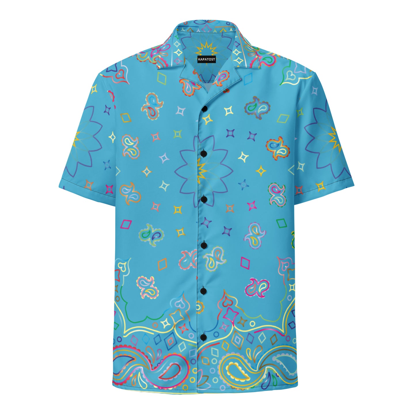 Camicia - Paisley Dreams Turchese