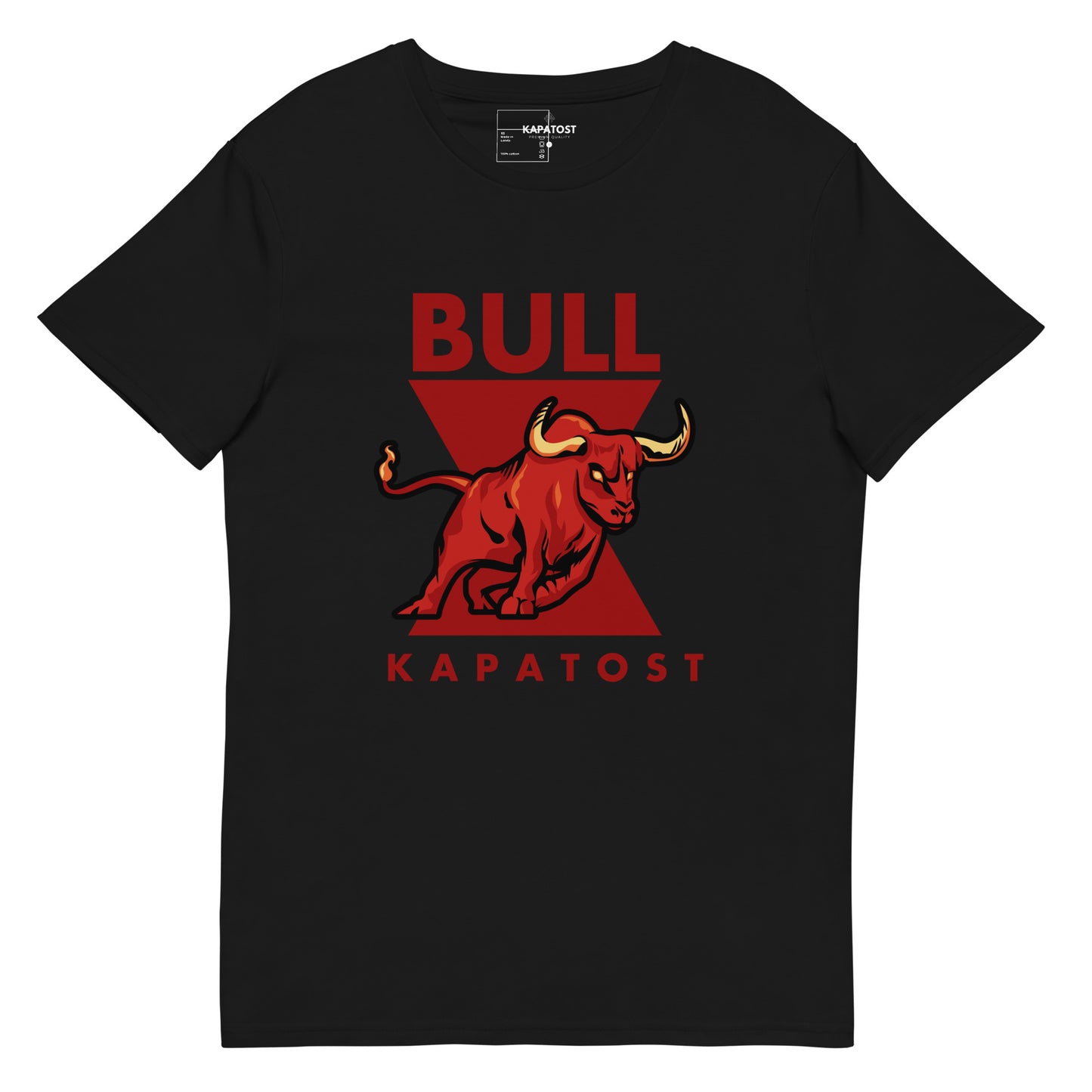 Bull - T-shirt in cotone premium