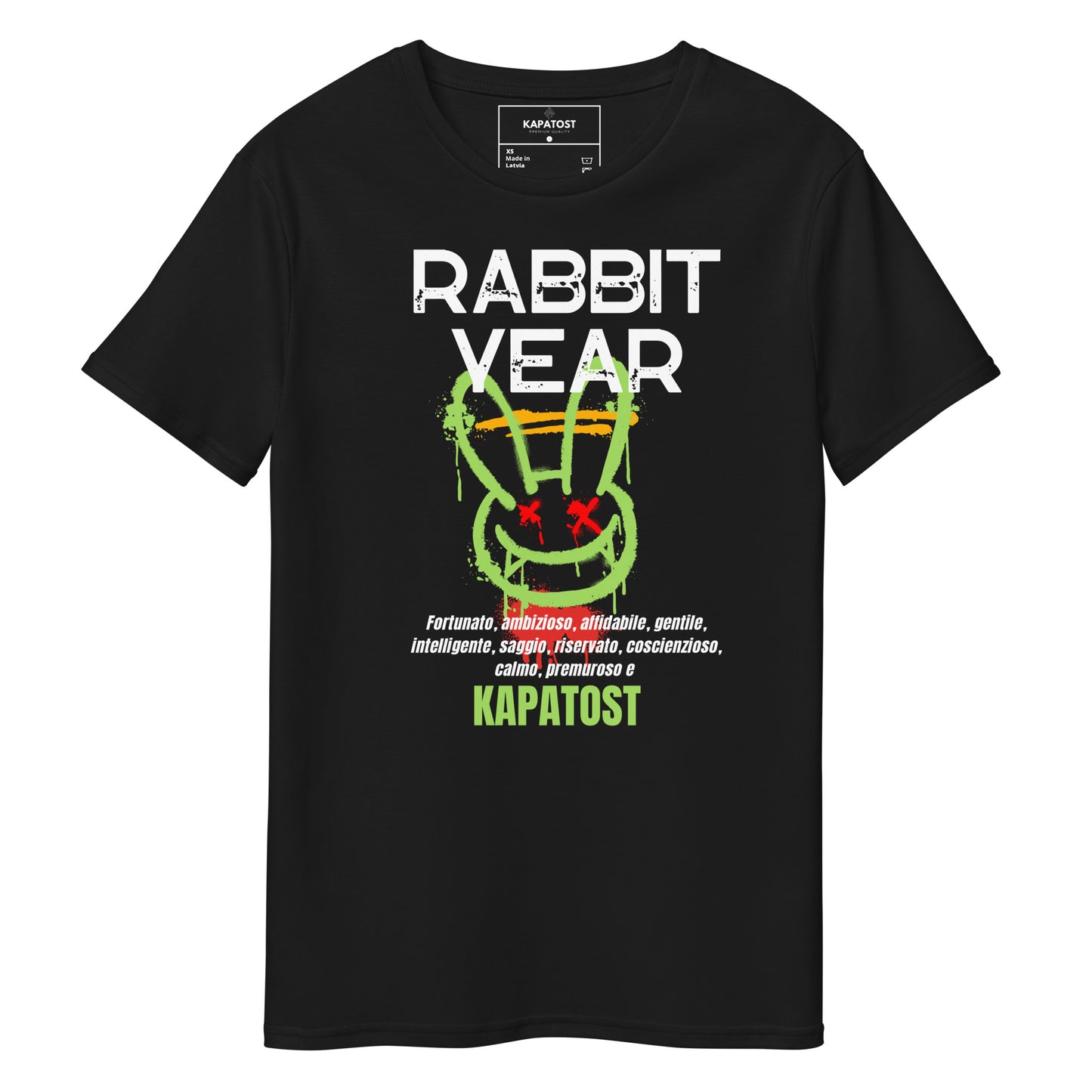 Rabbit - T-shirt in cotone premium