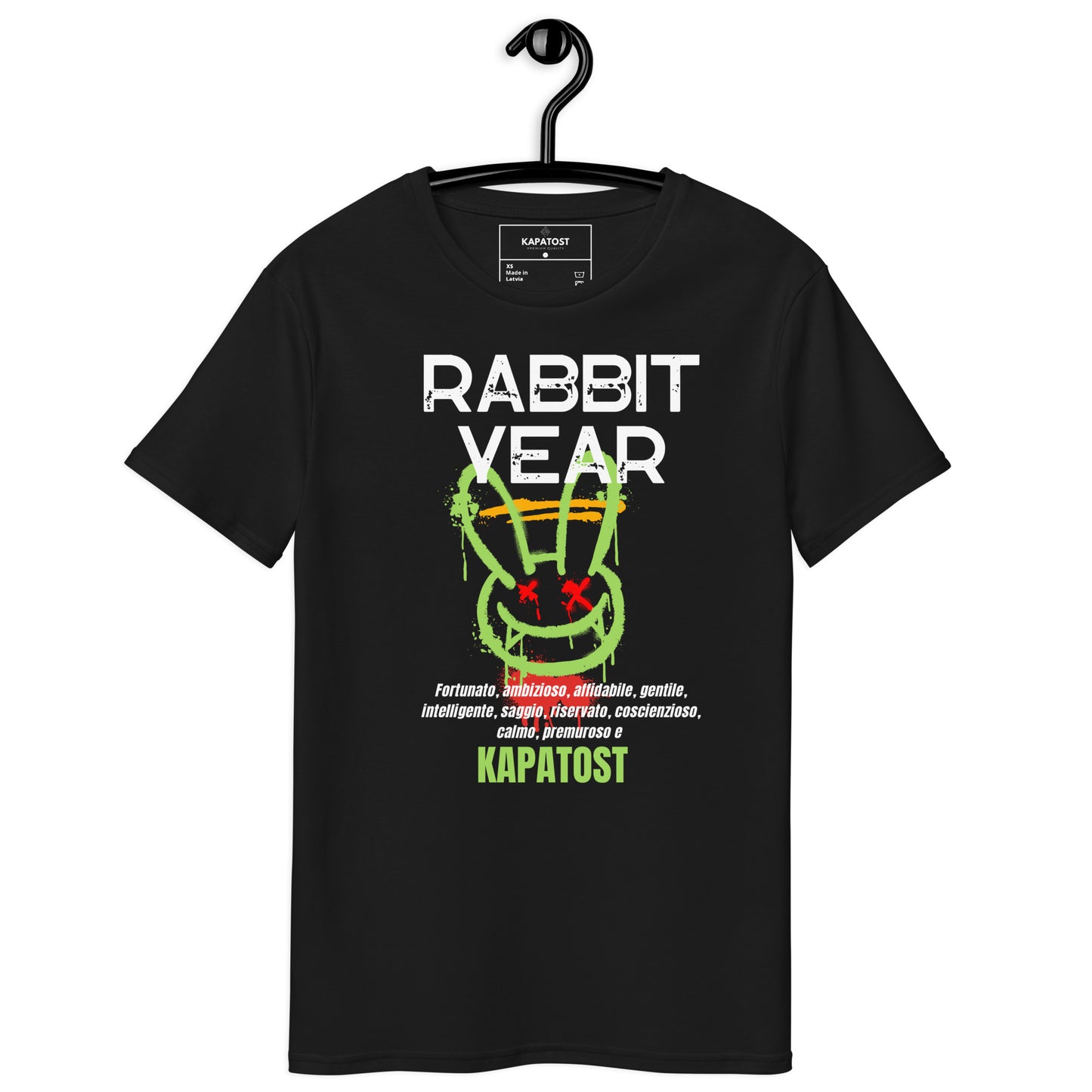 Rabbit - T-shirt in cotone premium