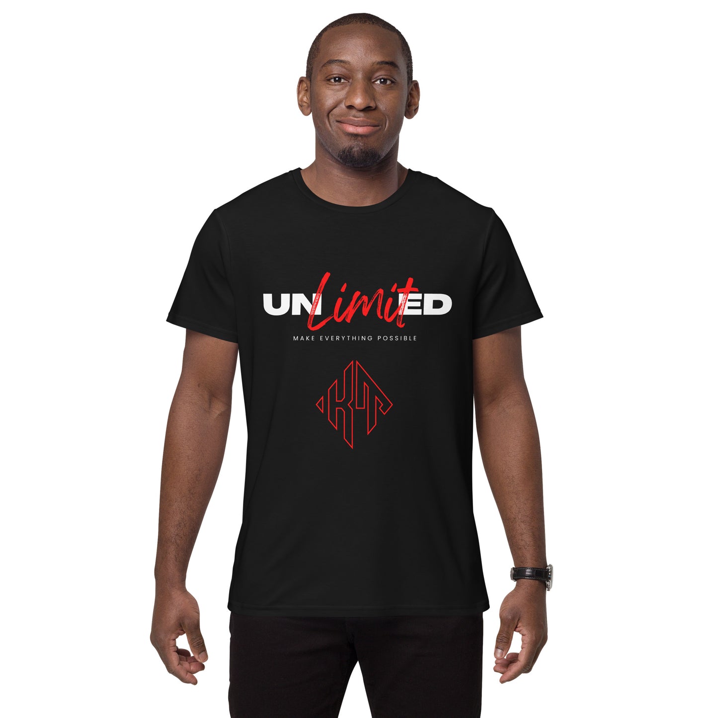 Unlimited - T-shirt in cotone premium