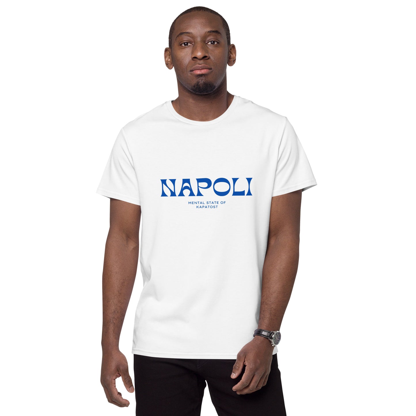 Napoli Mental State Of Kapatost - T-shirt in cotone premium