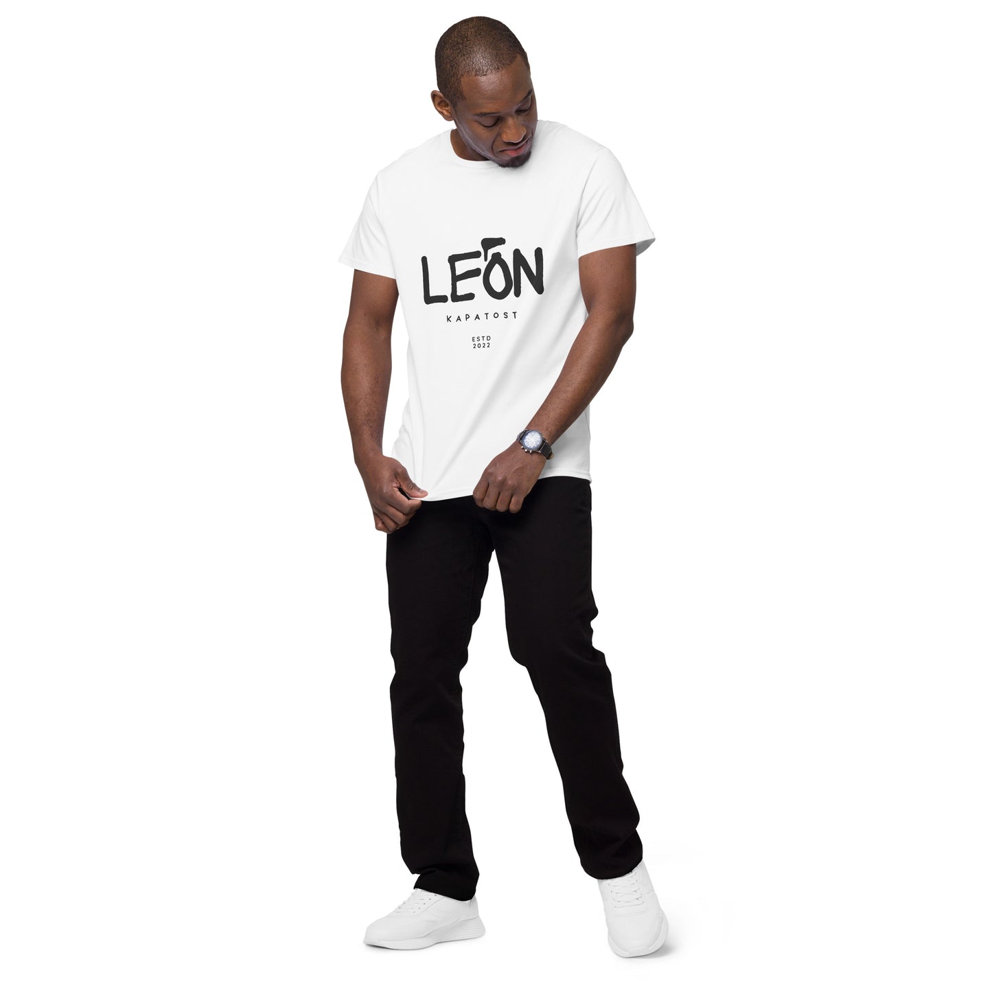 Leon X - T-shirt in cotone premium