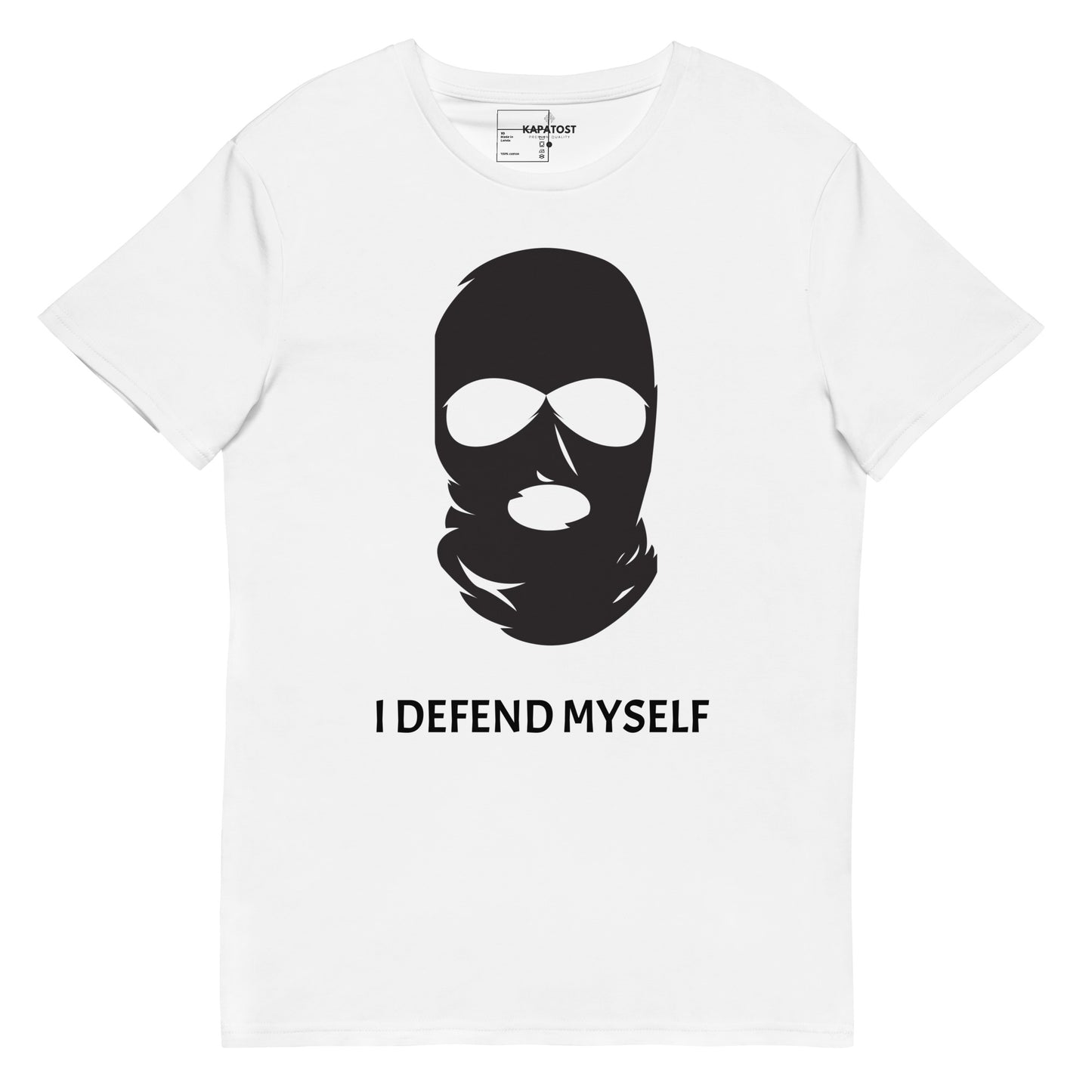 I Defend Myself - T-shirt in cotone premium