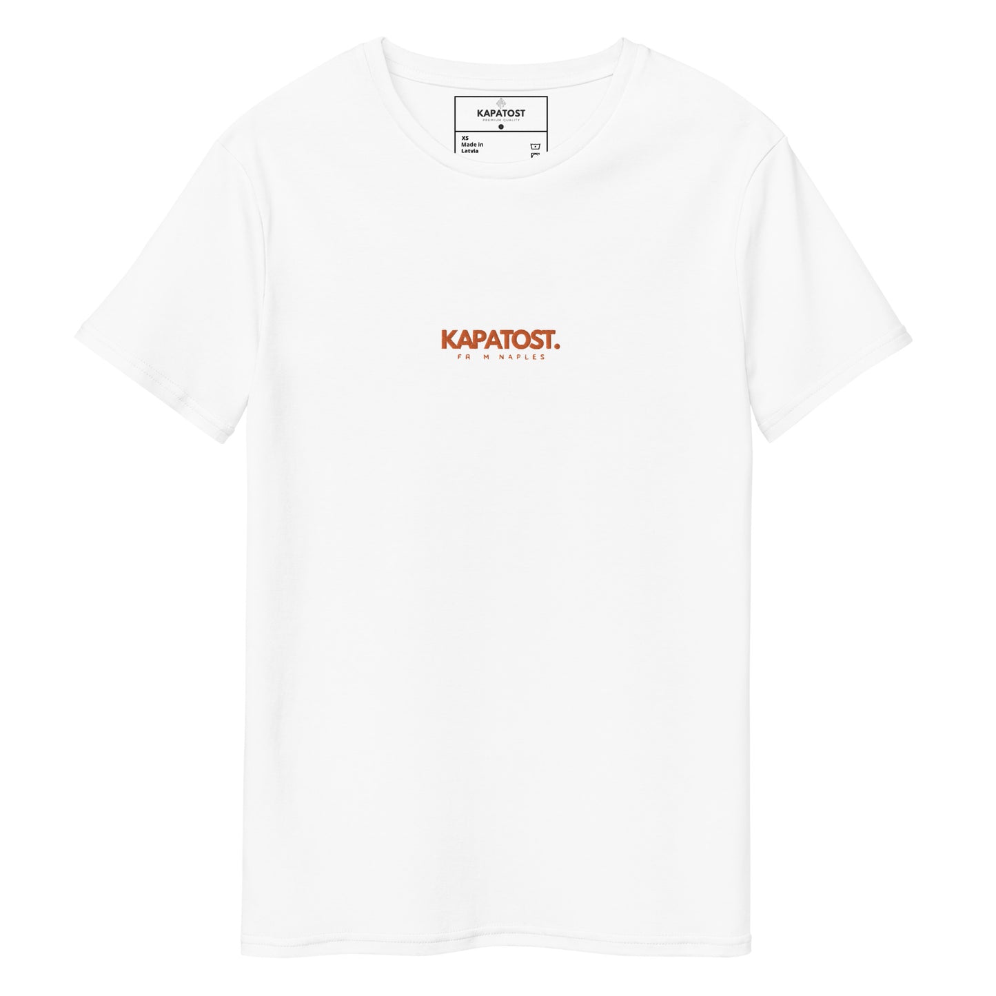 Ricamo orange Kapatost - T-shirt in cotone premium