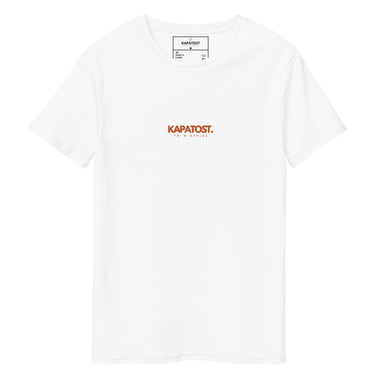 Ricamo orange Kapatost - T-shirt in cotone premium