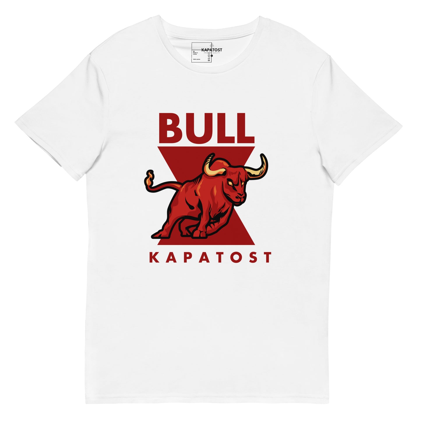 Bull - T-shirt in cotone premium