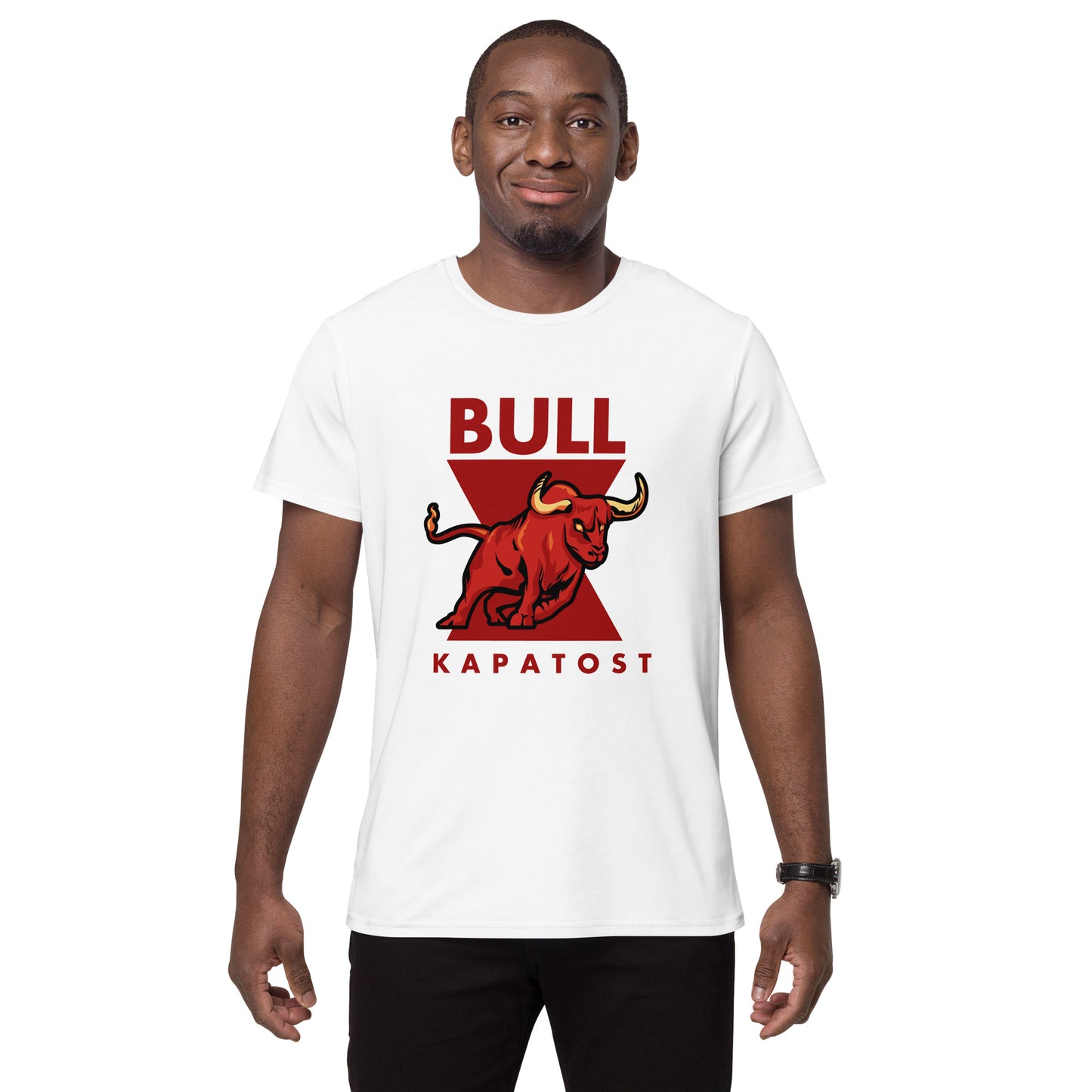 Bull - T-shirt in cotone premium