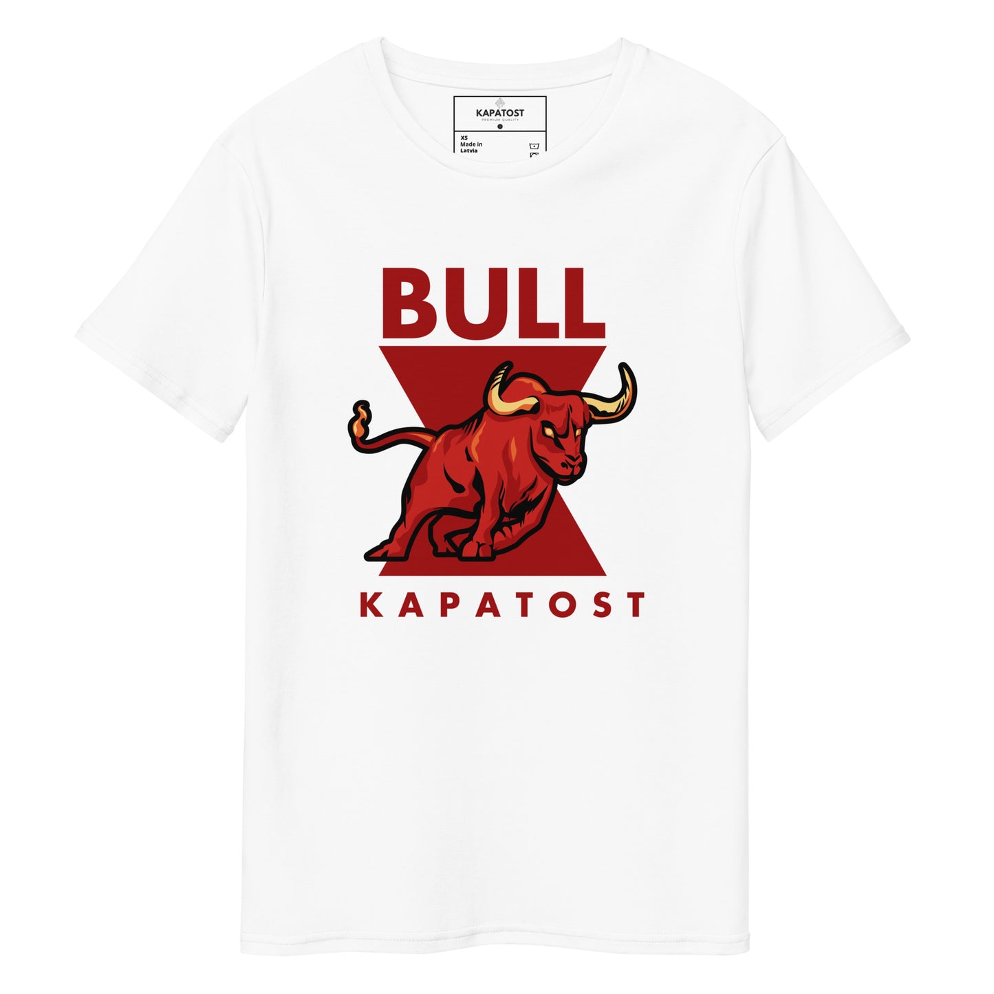 Bull - T-shirt in cotone premium