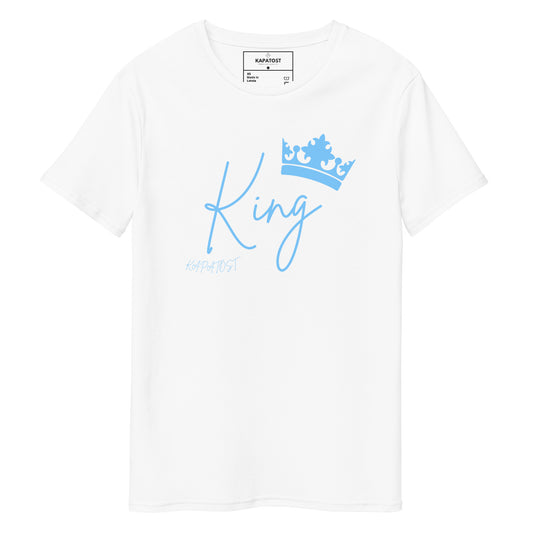 King - T-shirt in cotone premium