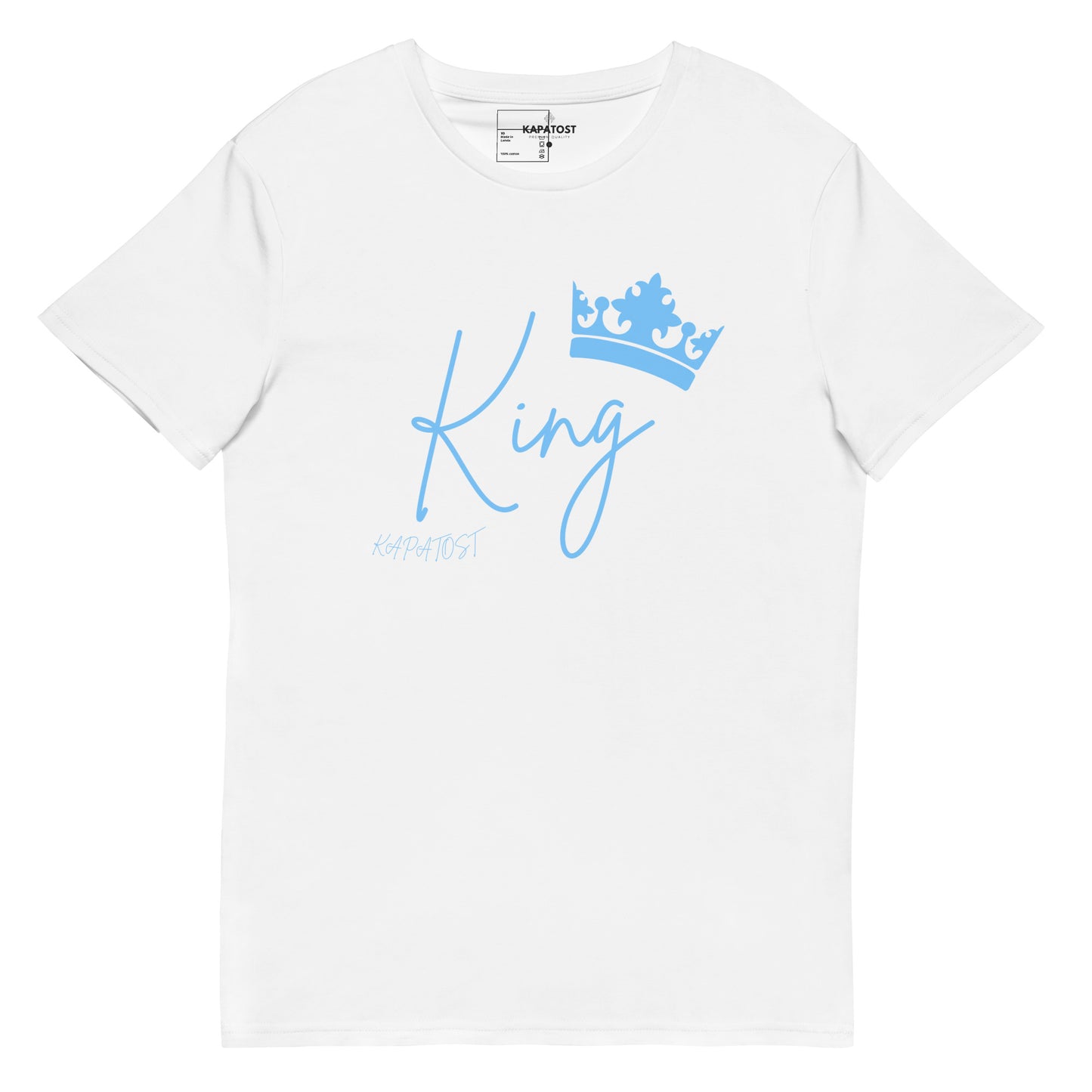 King - T-shirt in cotone premium