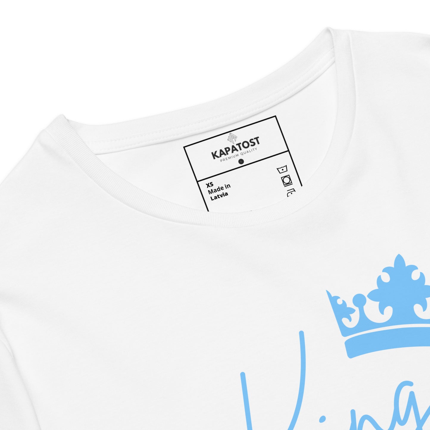 King - T-shirt in cotone premium