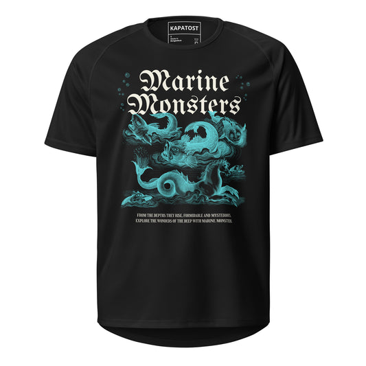 T-shirt Girocollo - Monsters Sea