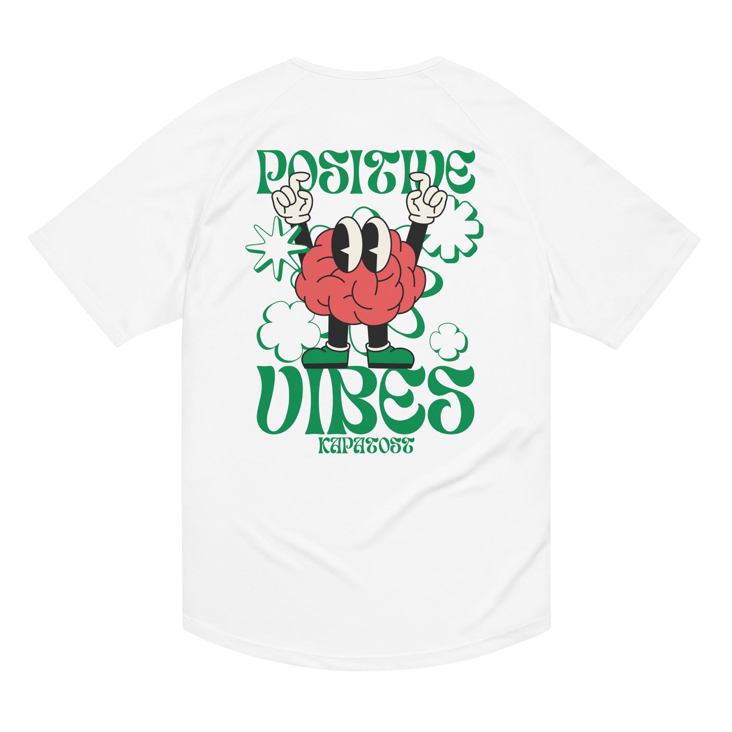 T-Shirt Girocollo - Positive Vibes