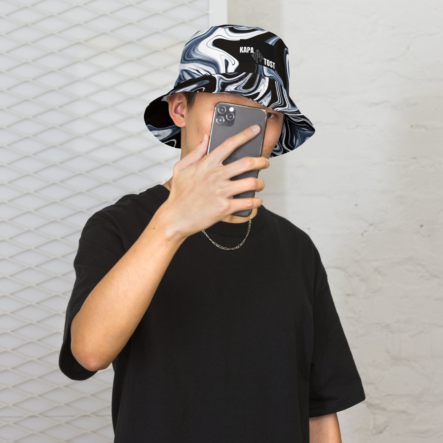 Marble - Reversible bucket hat