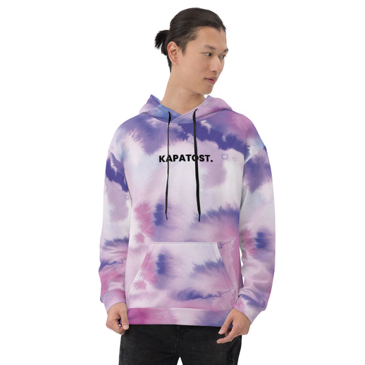 Tye-Dye Violet - Felpa con cappuccio