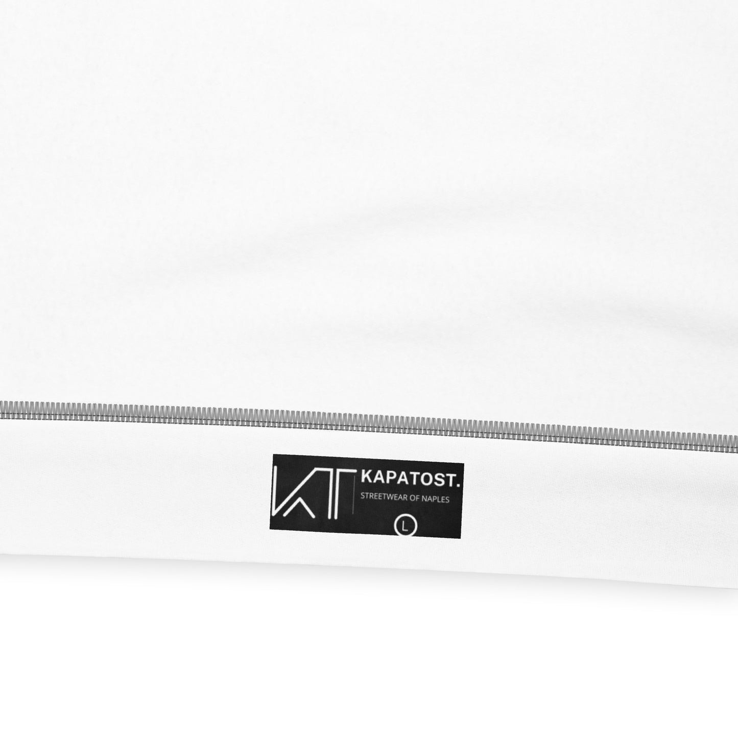 White Kapatost Logo - Felpa Girocollo unisex