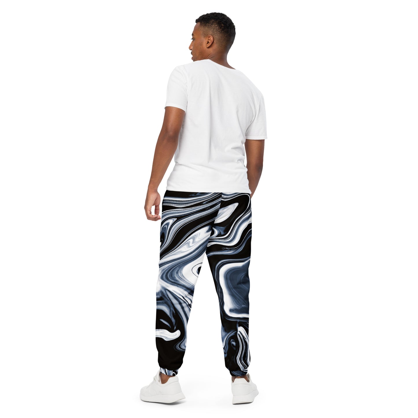 Marble Black Kapatost. - Pantaloni unisex