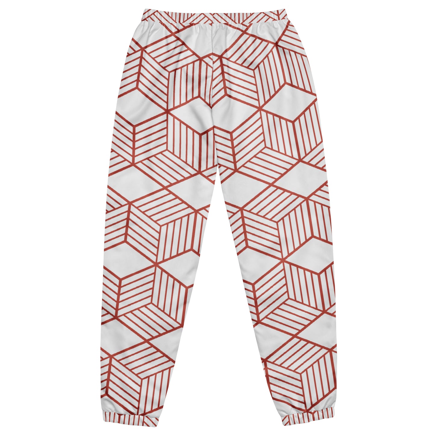 PK23 Red Grey - Pantaloni unisex