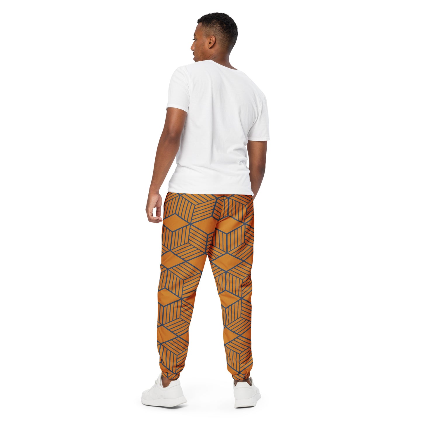 PK23 Navy Orange - Pantaloni unisex