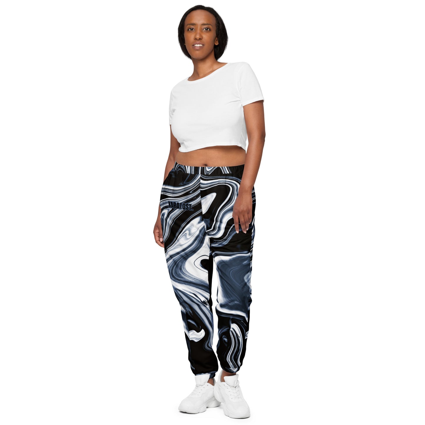 Marble Black Kapatost. - Pantaloni unisex