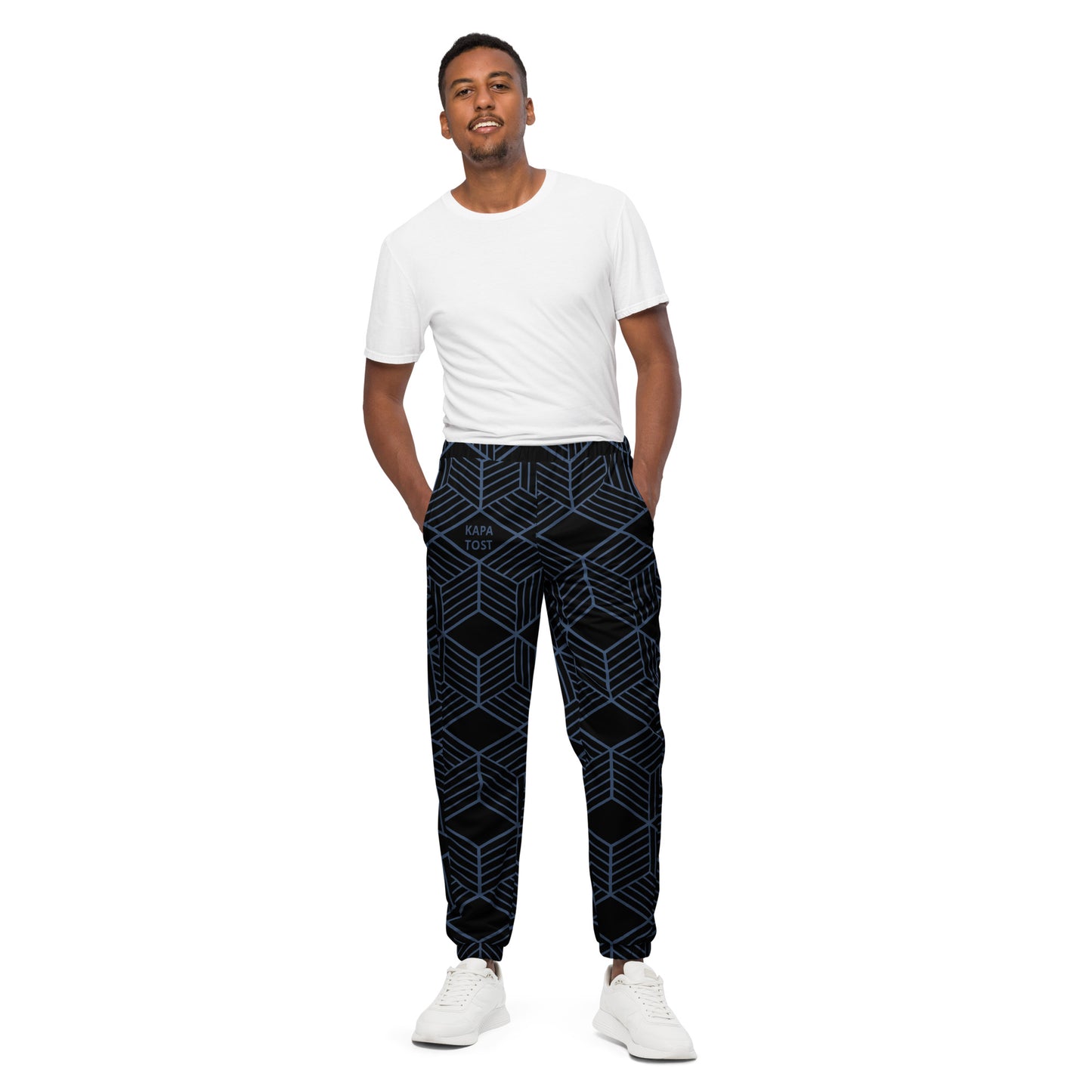 PK23 Black Navy - Pantaloni unisex