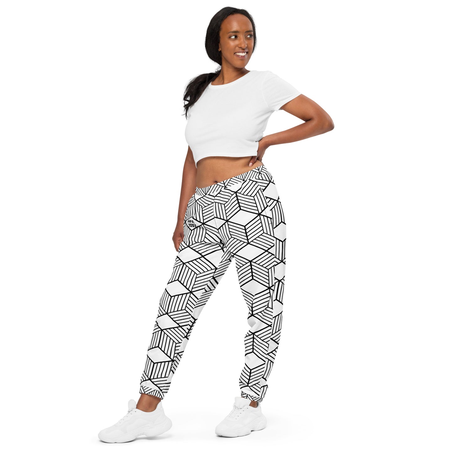 PK23 White - Pantaloni unisex