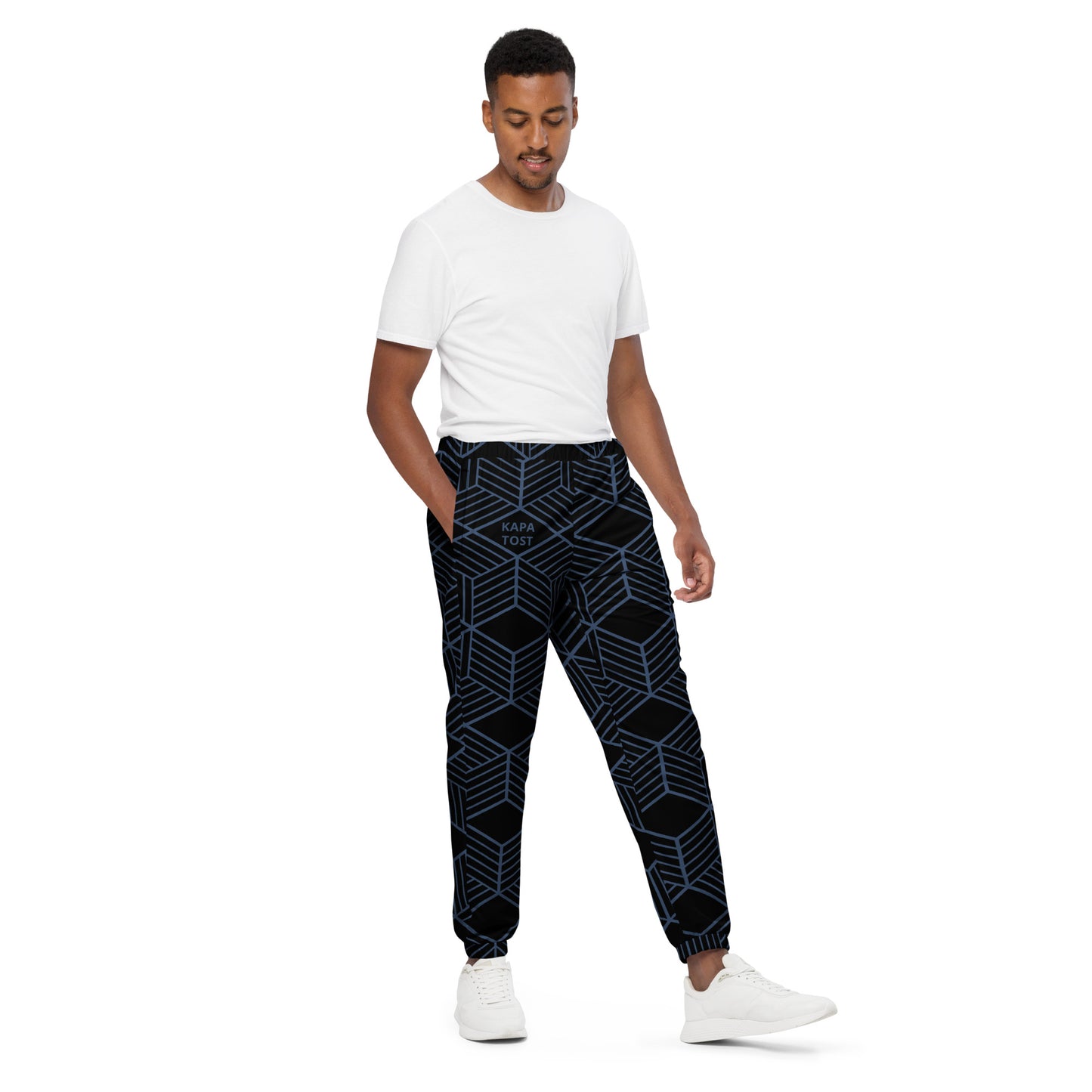 PK23 Black Navy - Pantaloni unisex