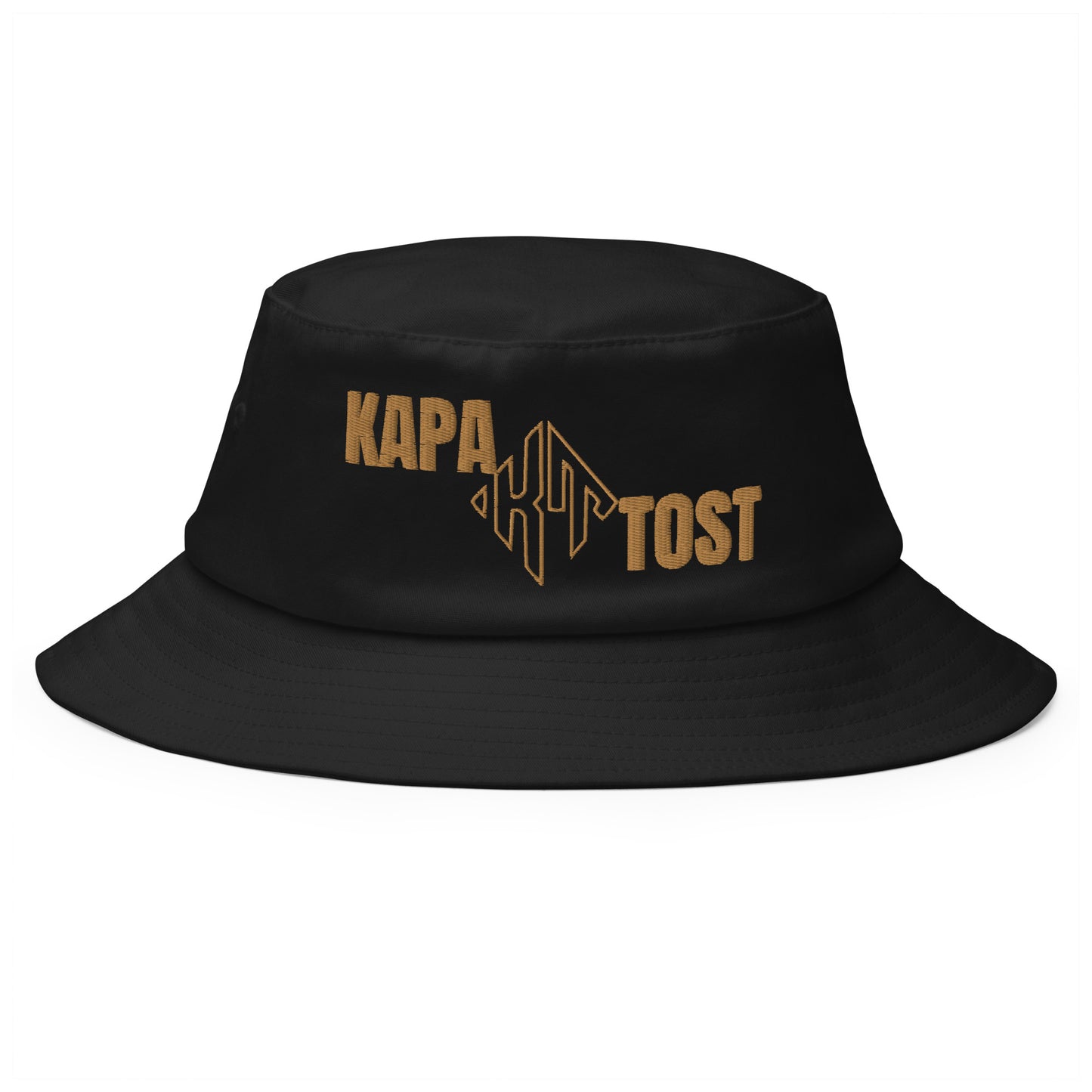 Black Kapatost logo - Cappello da pescatore old school