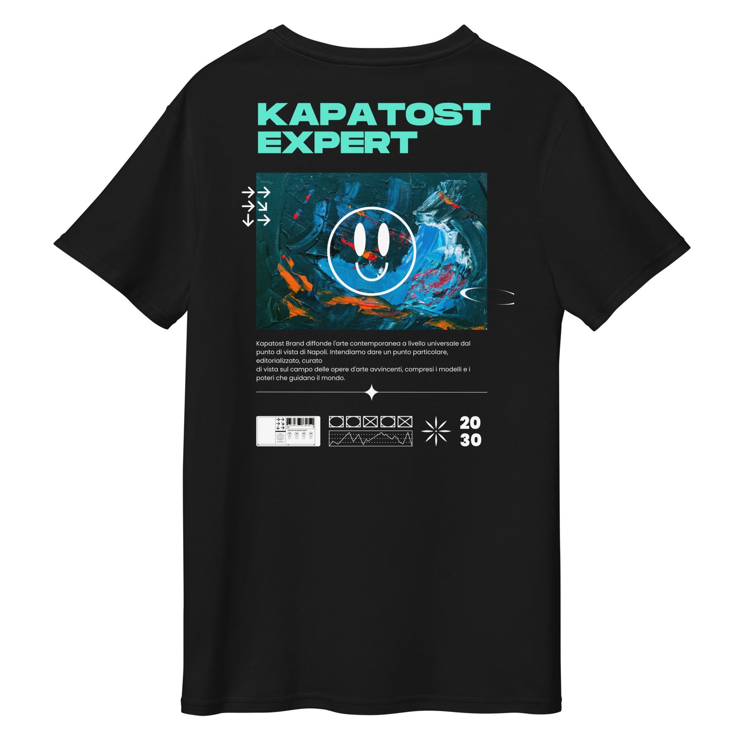 Kapatost Expert - T-shirt in cotone premium uomo