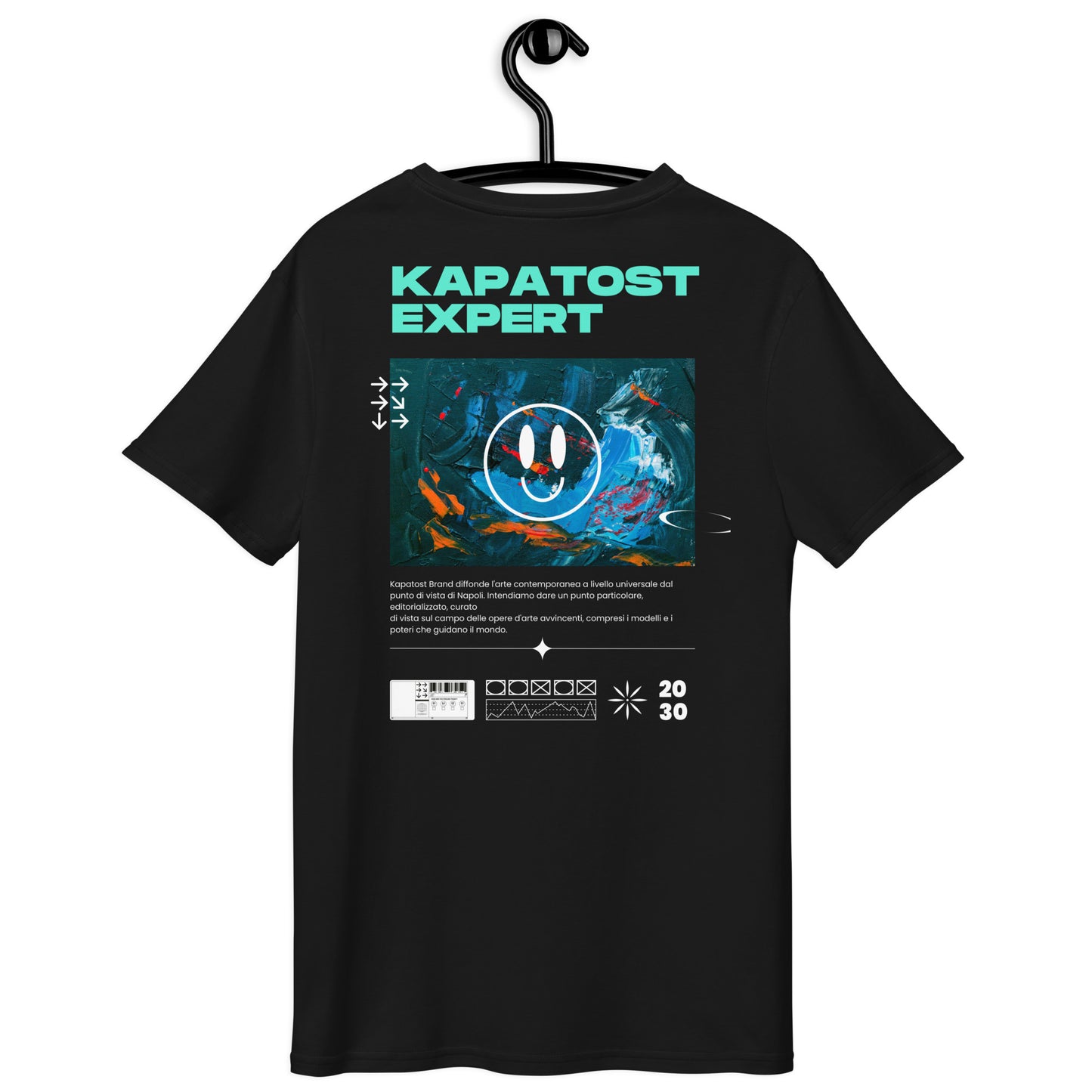 Kapatost Expert - T-shirt in cotone premium uomo