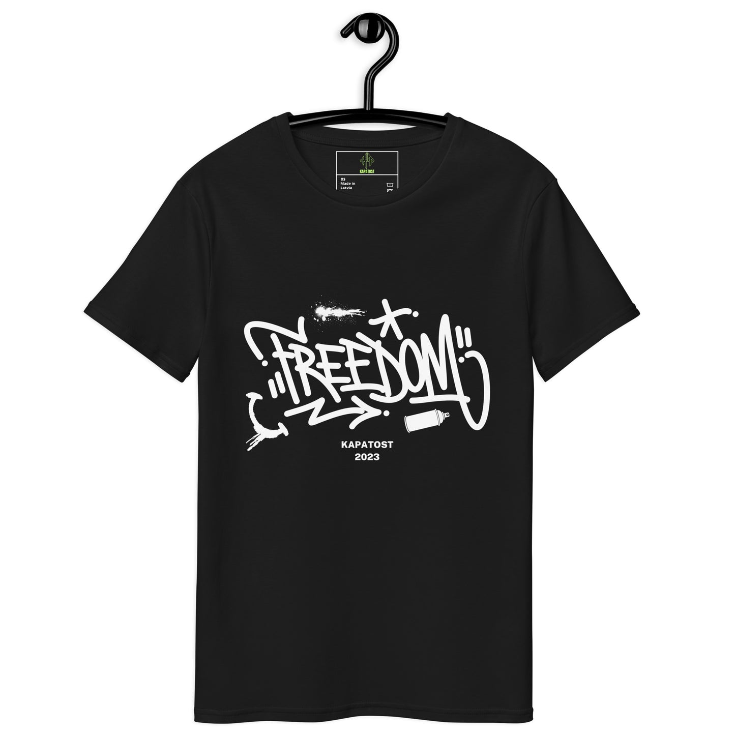 Freedom Kapatost - T-shirt in cotone premium uomo