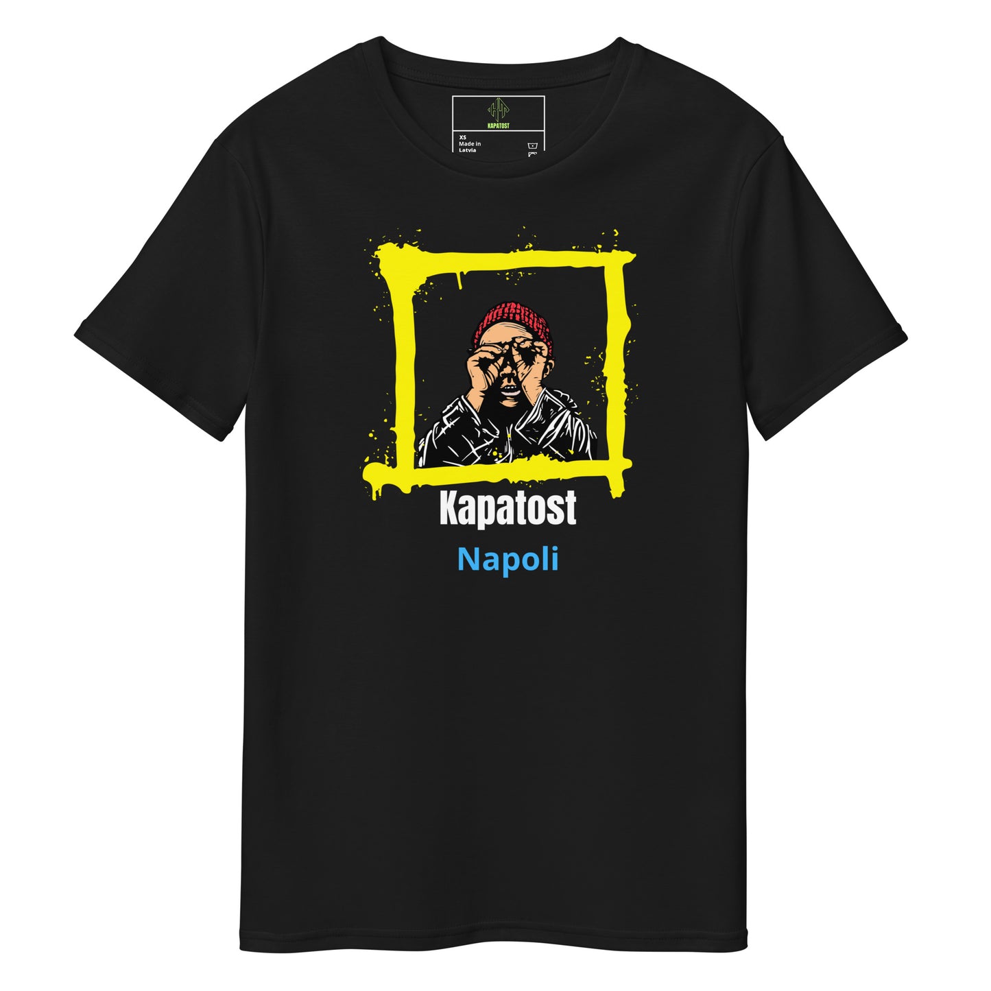 Scugnizzi Kapatost - T-shirt in cotone premium uomo