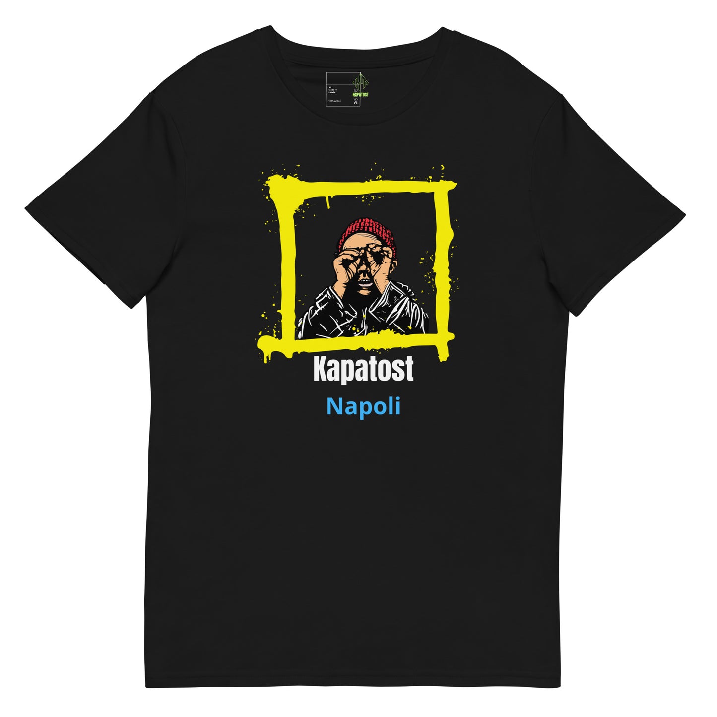 Scugnizzi Kapatost - T-shirt in cotone premium uomo