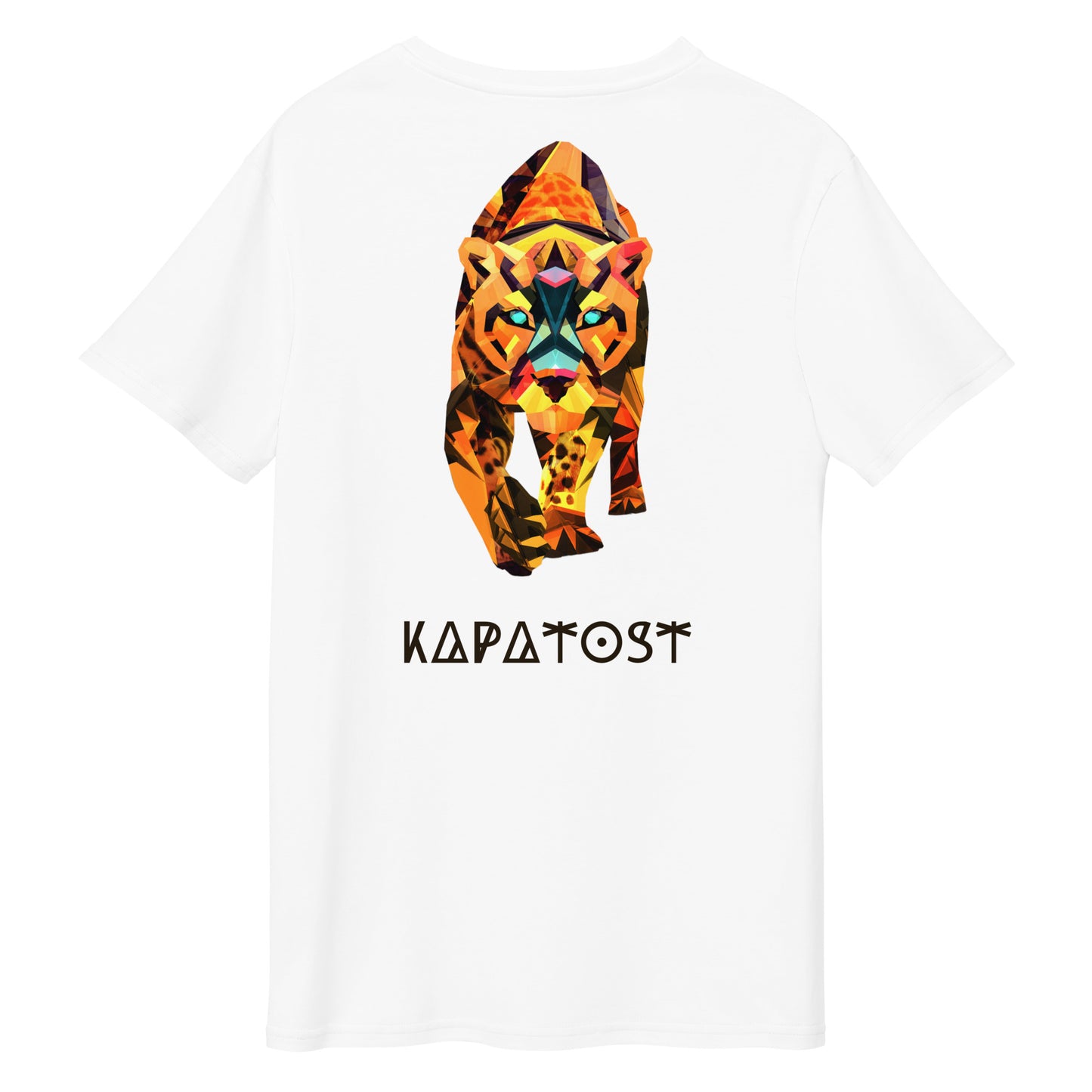 Tiger Kapatost - T-shirt in cotone premium uomo