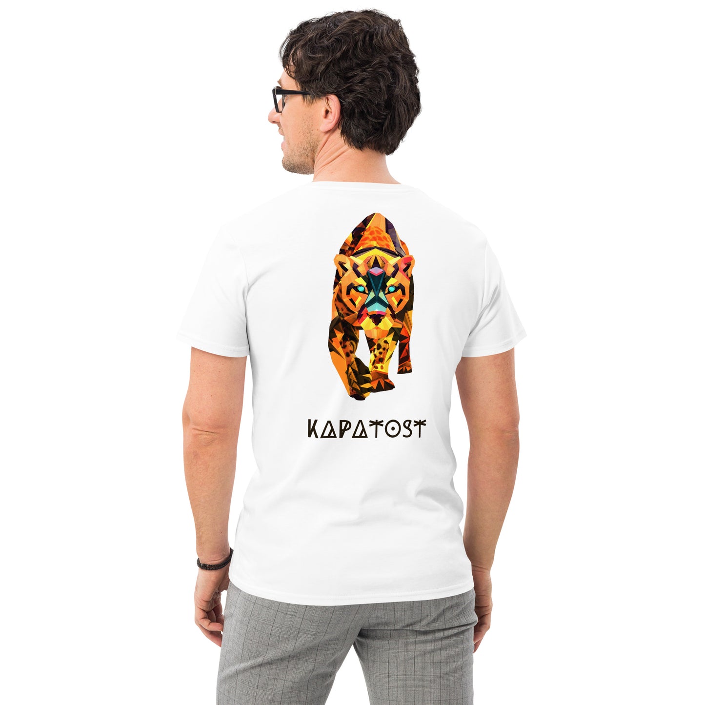 Tiger Kapatost - T-shirt in cotone premium uomo