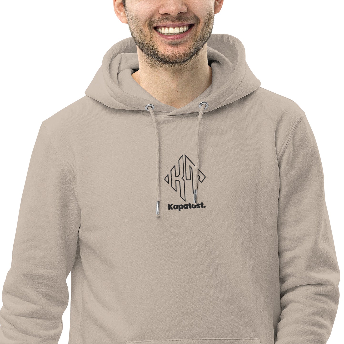 Felpa con cappuccio ecologica classica unisex